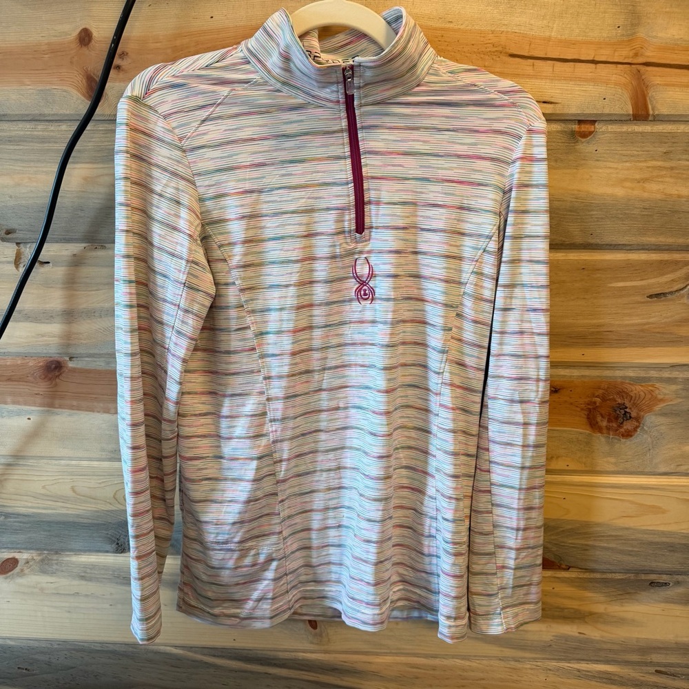 Spyder quarter zip activewear top